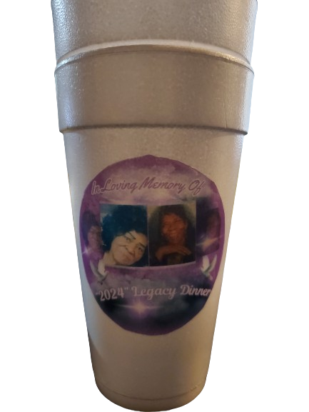 Memorial Styrofoam cup