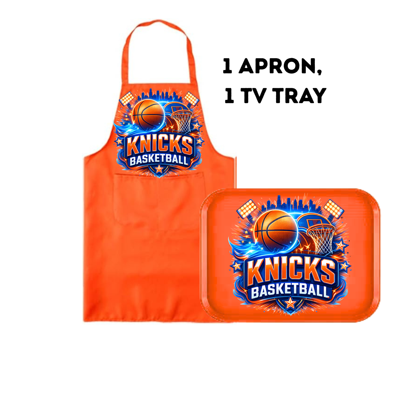 Apron & Tv tray Combo