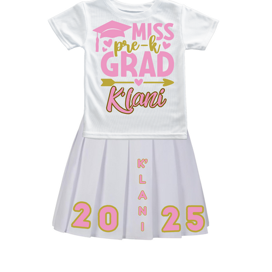 Children grad outfit