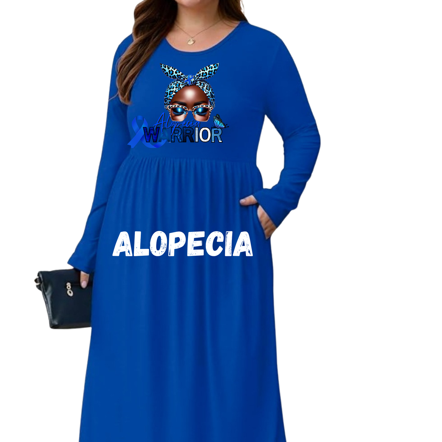 Alopecia Awareness Maxi Dress