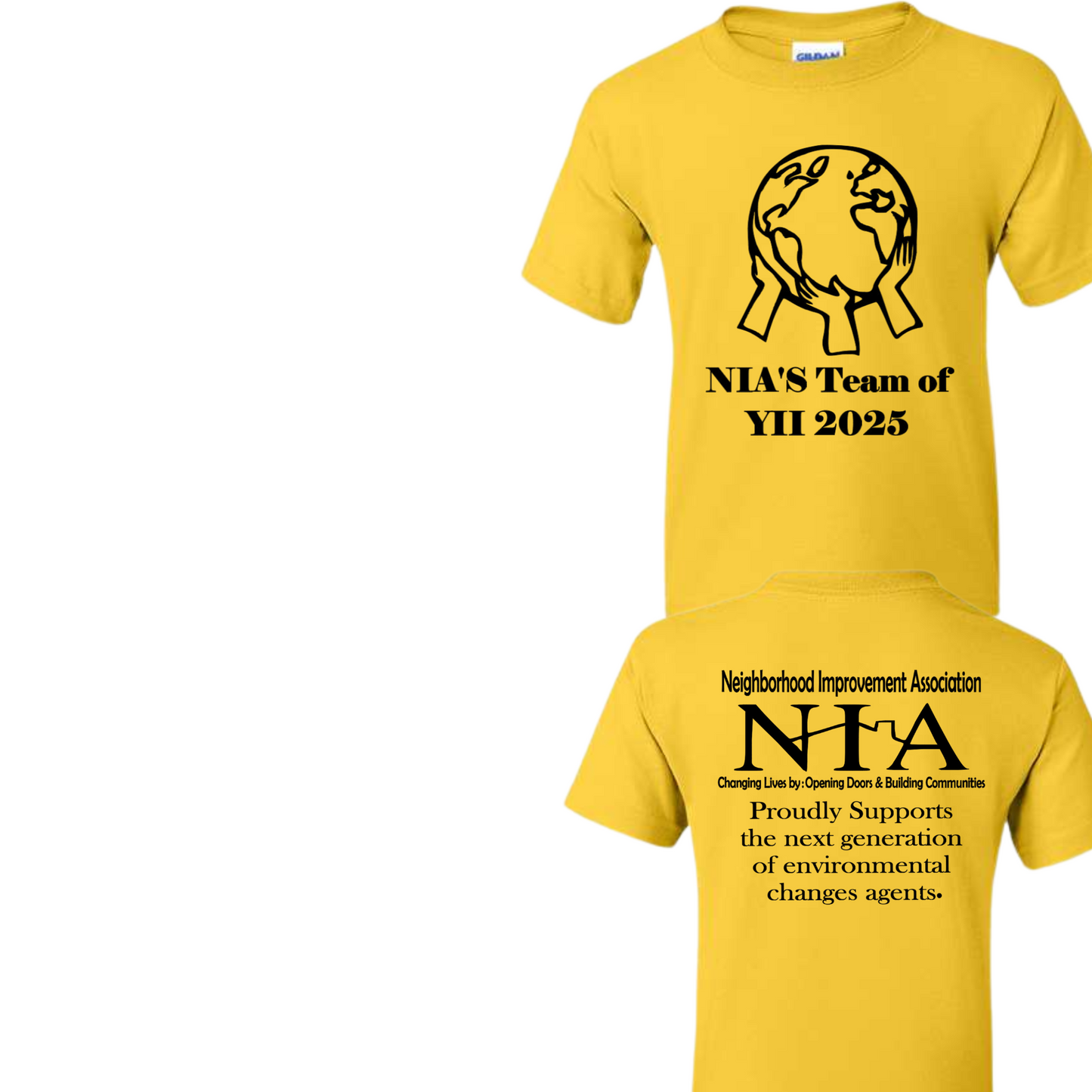 NIa Tshirt Yellow