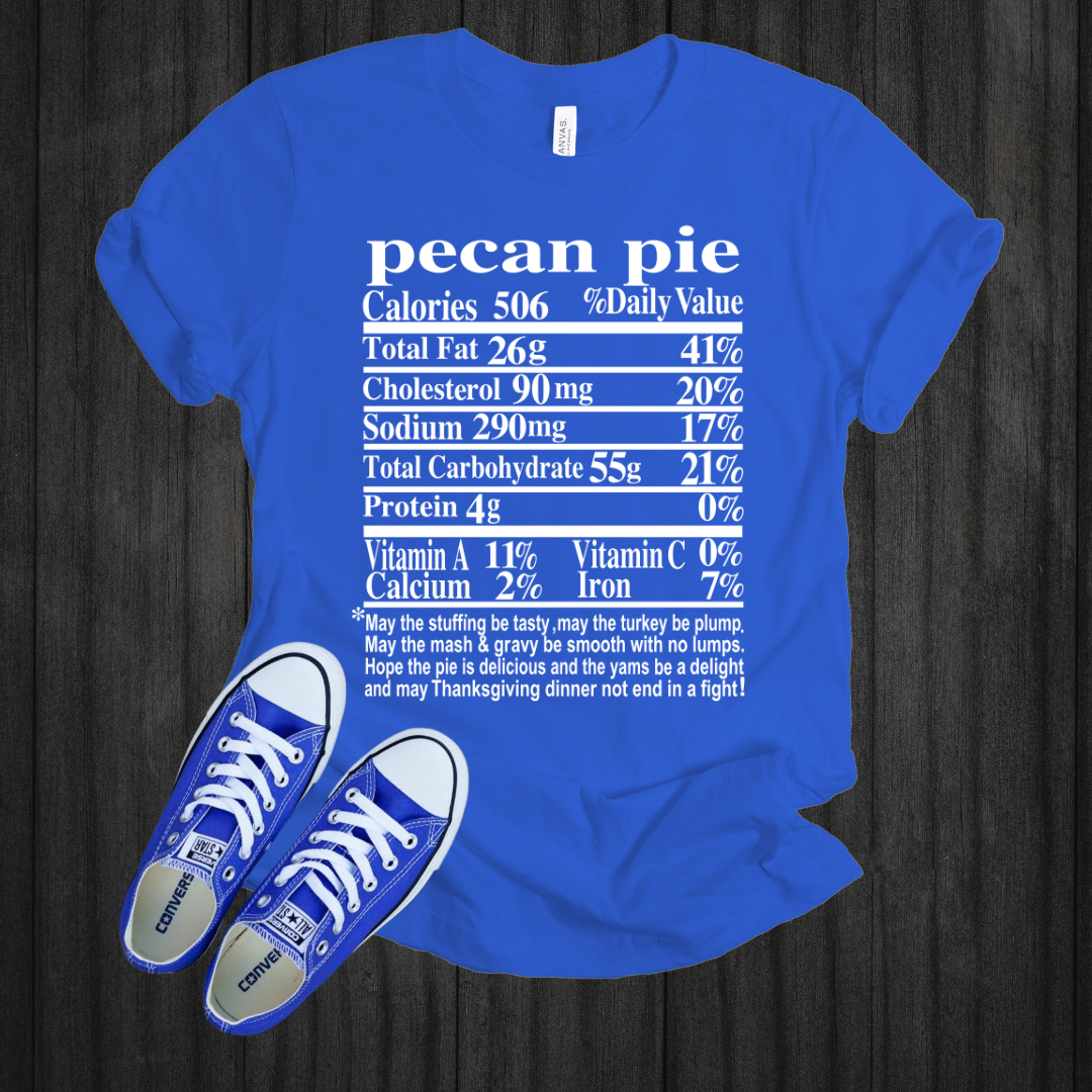 Thanksgiving Ingredients ( Pecan Pie)