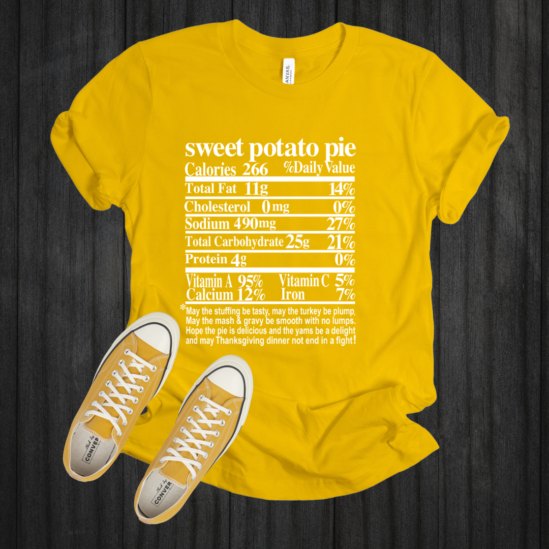 Thanksgiving Ingredients (Sweet Potato Pie)