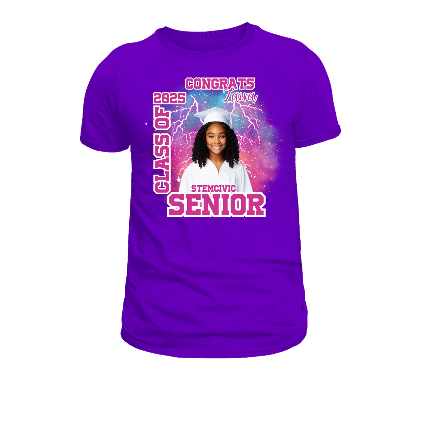 Graduation T-shirt (Purple)