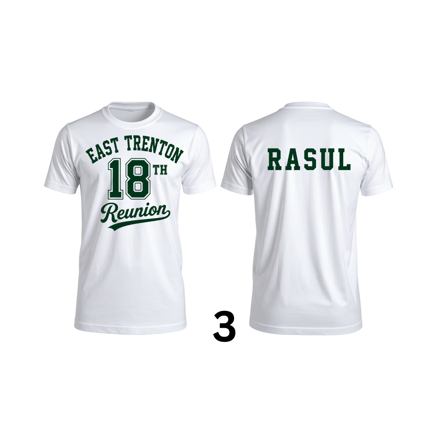 East Trenton Reunion ( Front & Back)