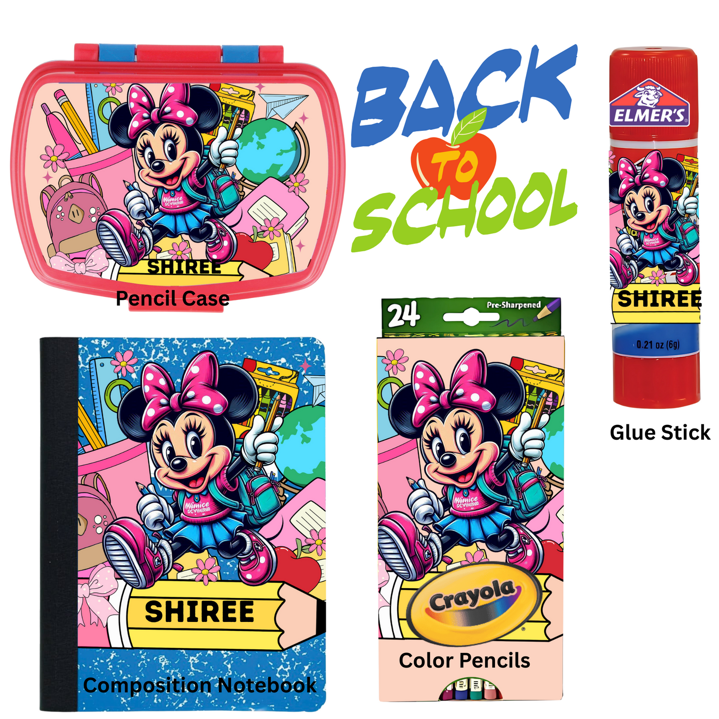 Back To School Minnie Mouse