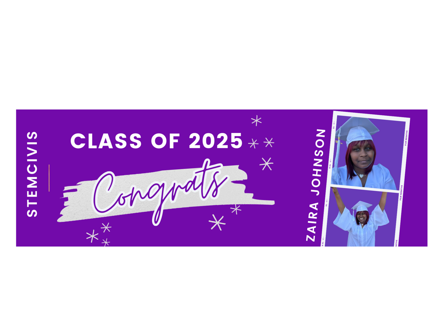 Graduation Banner 2x6