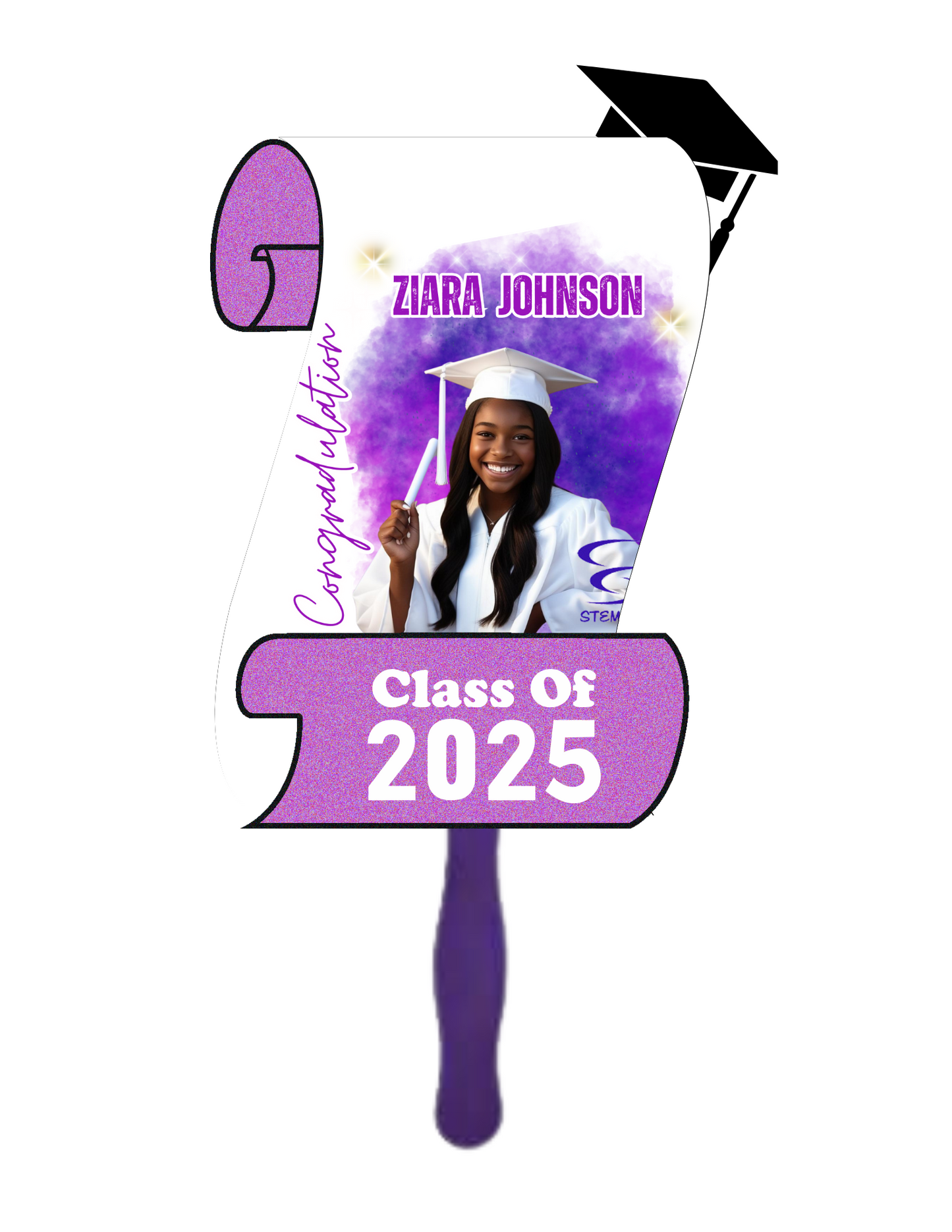 Graduation Fans Scroll ( 4 )