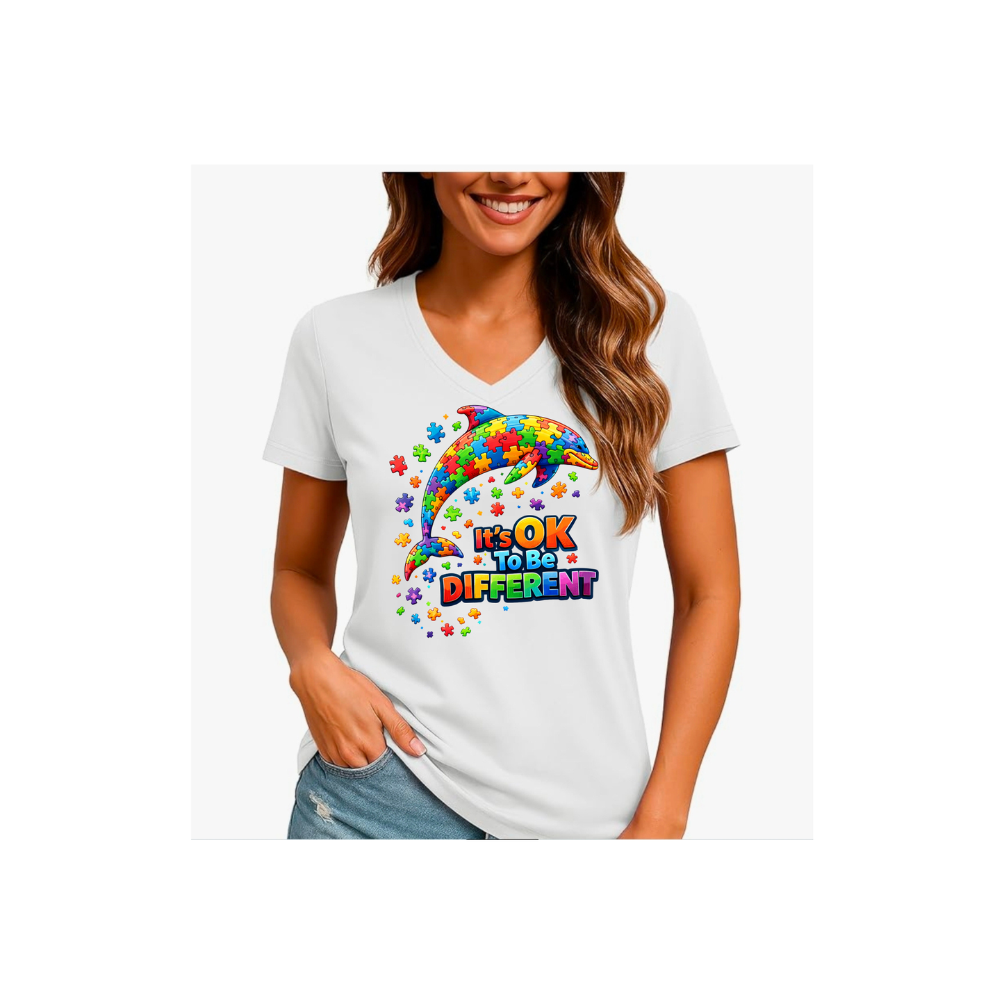 V Neck ( It's ok to be different)