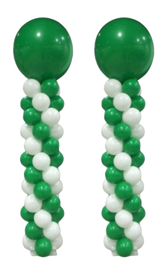 2 Balloon columns (2 colors)