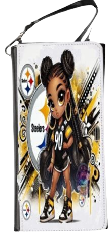 Customized Wallet ( Steelers)