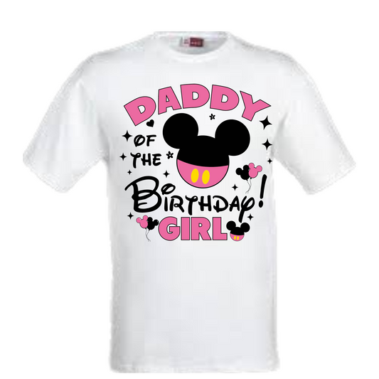 Disney T'shirt - Daddy of Birthday Girl