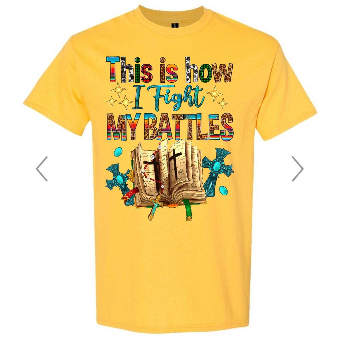 This is how I fight my battle