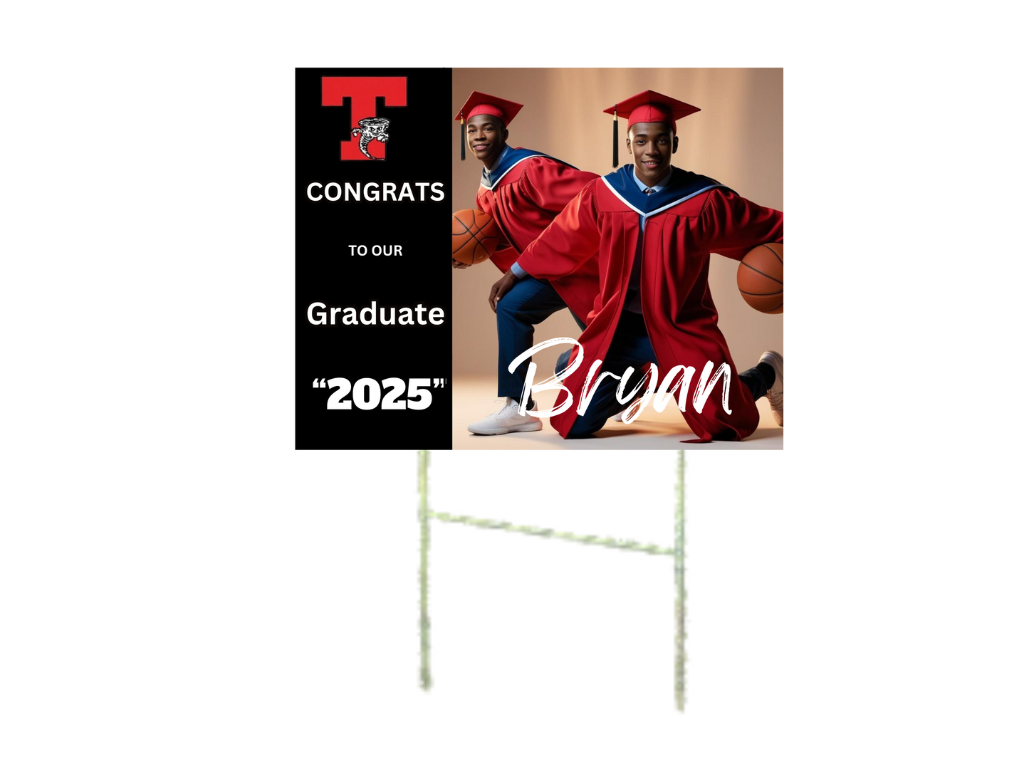 Graduation yard sign