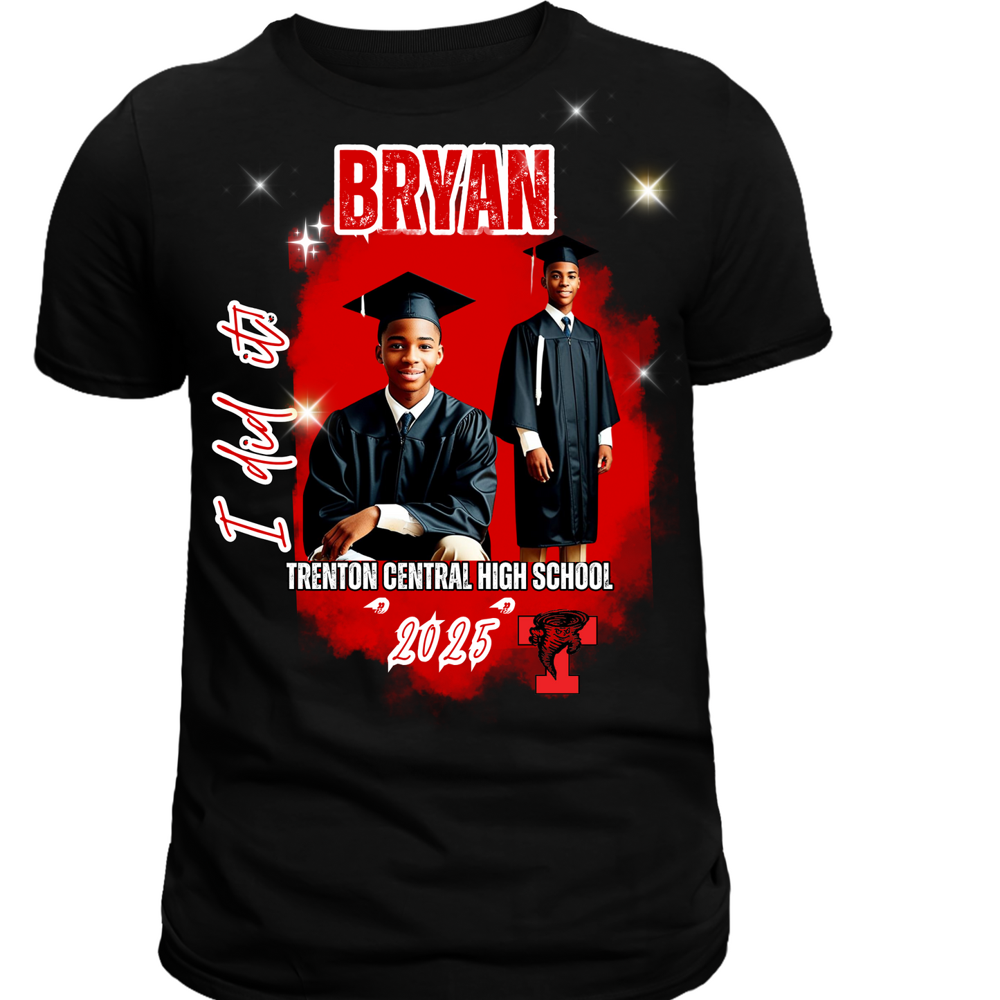 Graduation t-shirt ( Black)