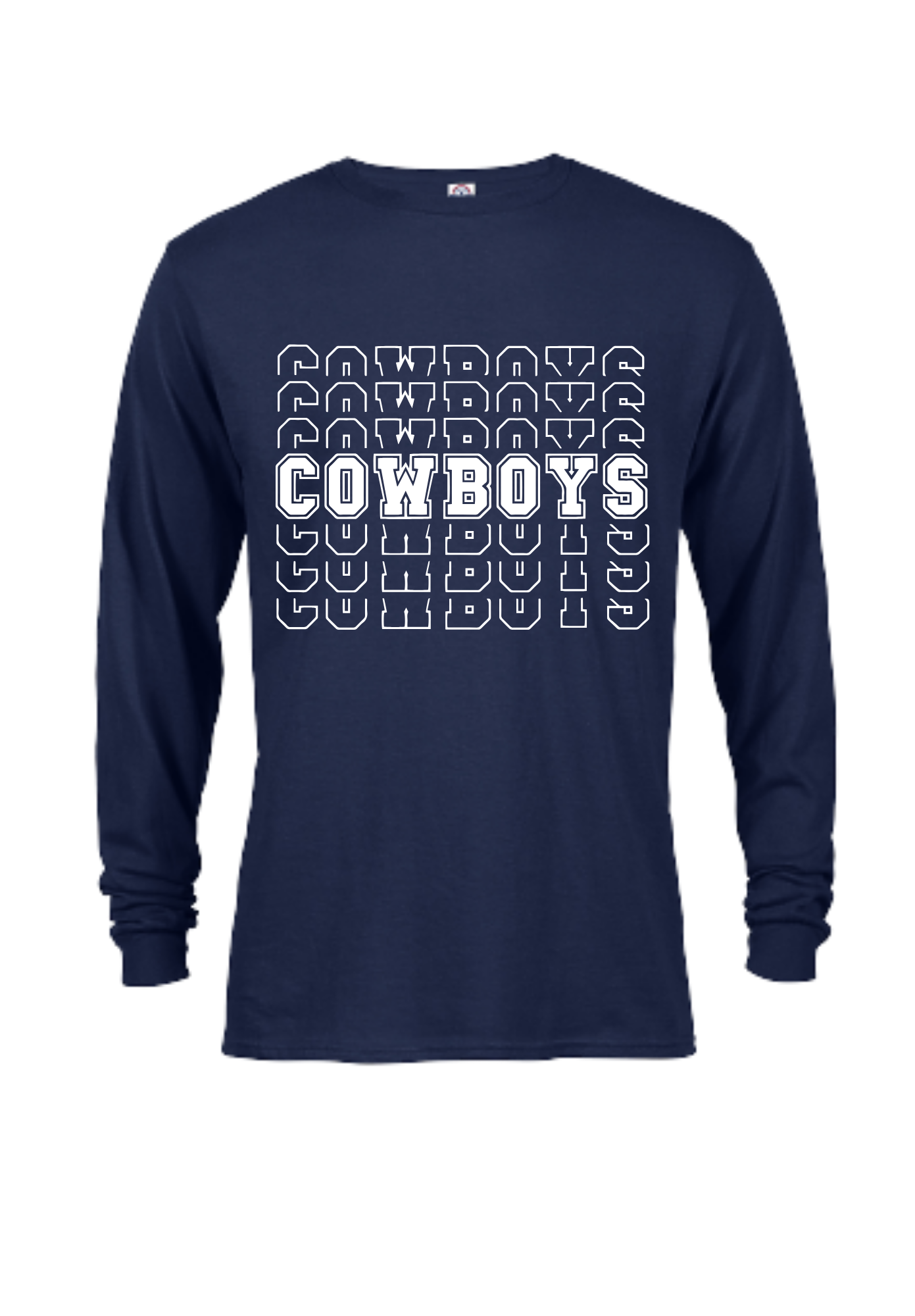 Cowboy Long Sleeves ( Navy)