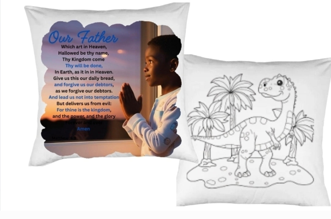 Bedtime Prayer Pillow - Our Father