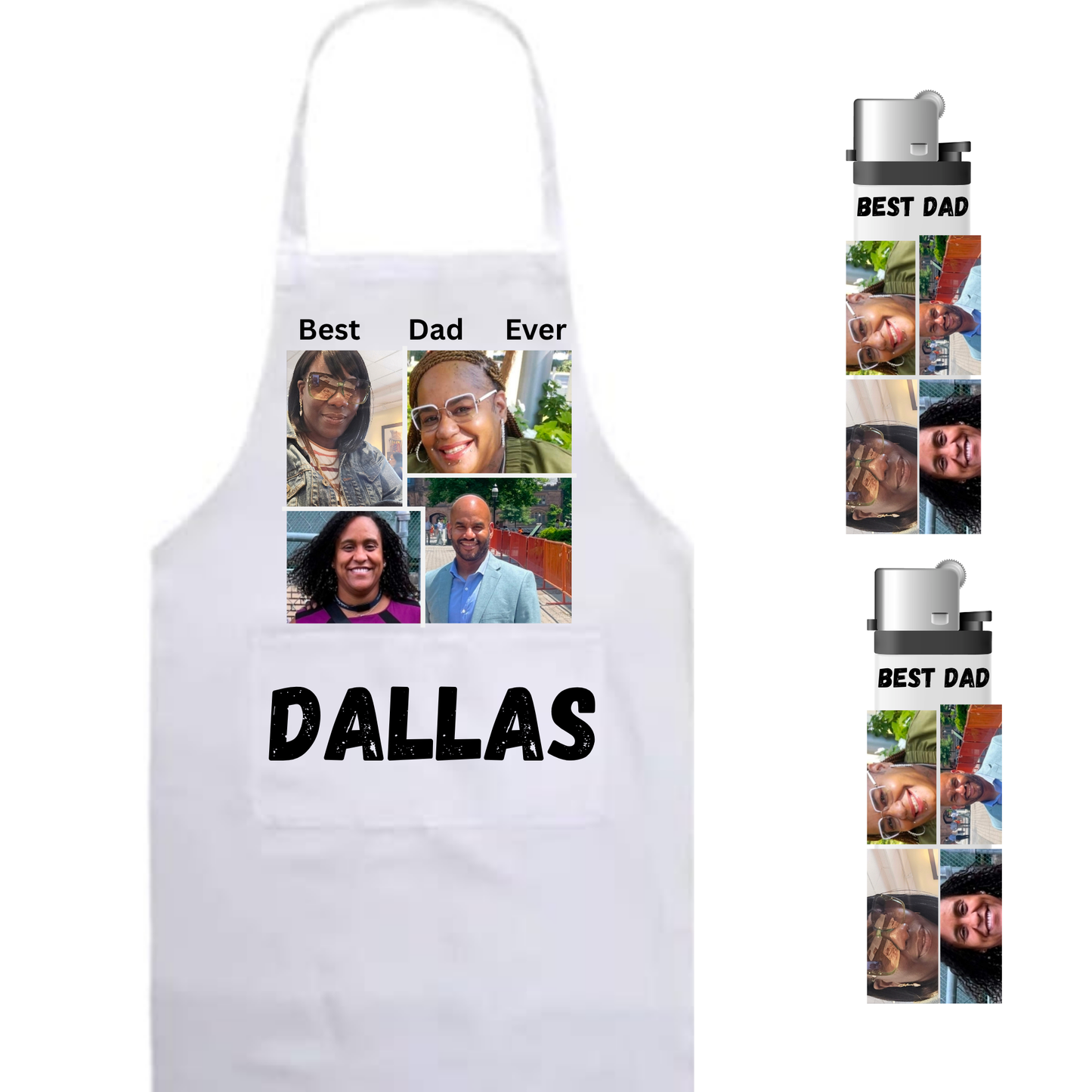 Apron (Customized with 2 lighter)