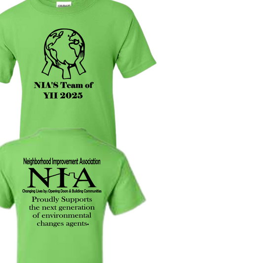NIA T-shirt Green
