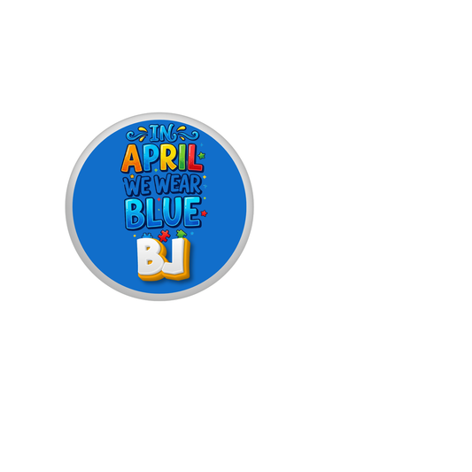 Autism Button with name