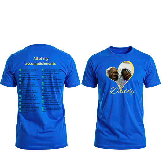 daddy t-shirt Front & Back