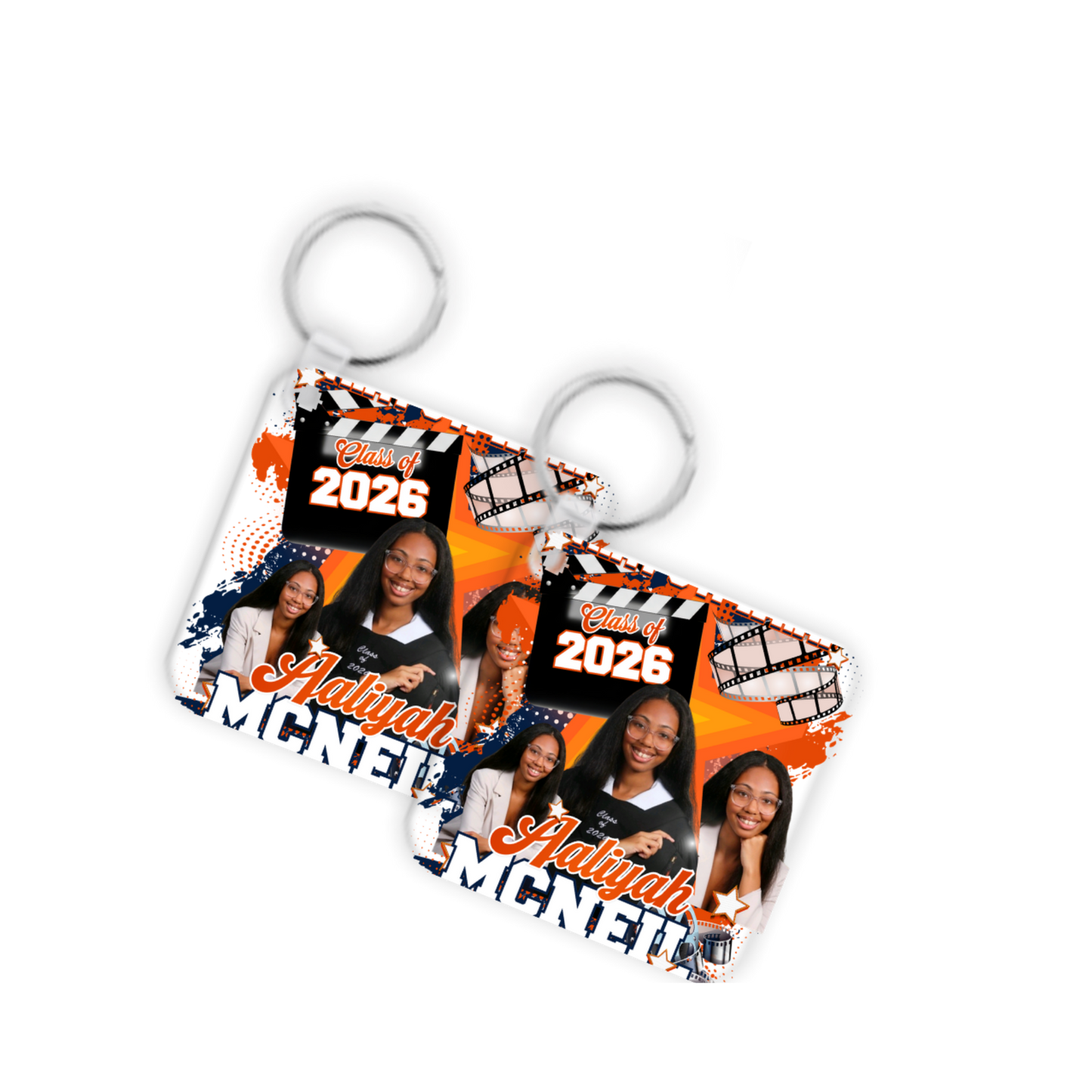 Aaliyah Keychain