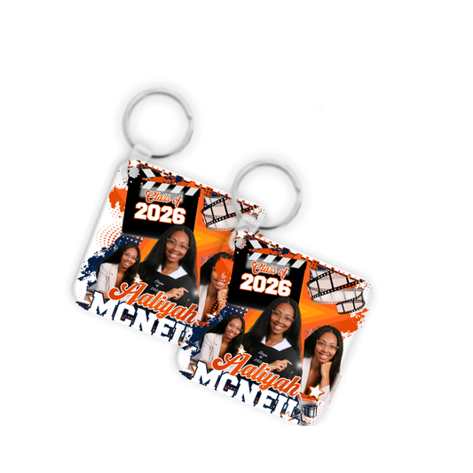 Aaliyah Keychain