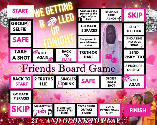 Friends Game Board