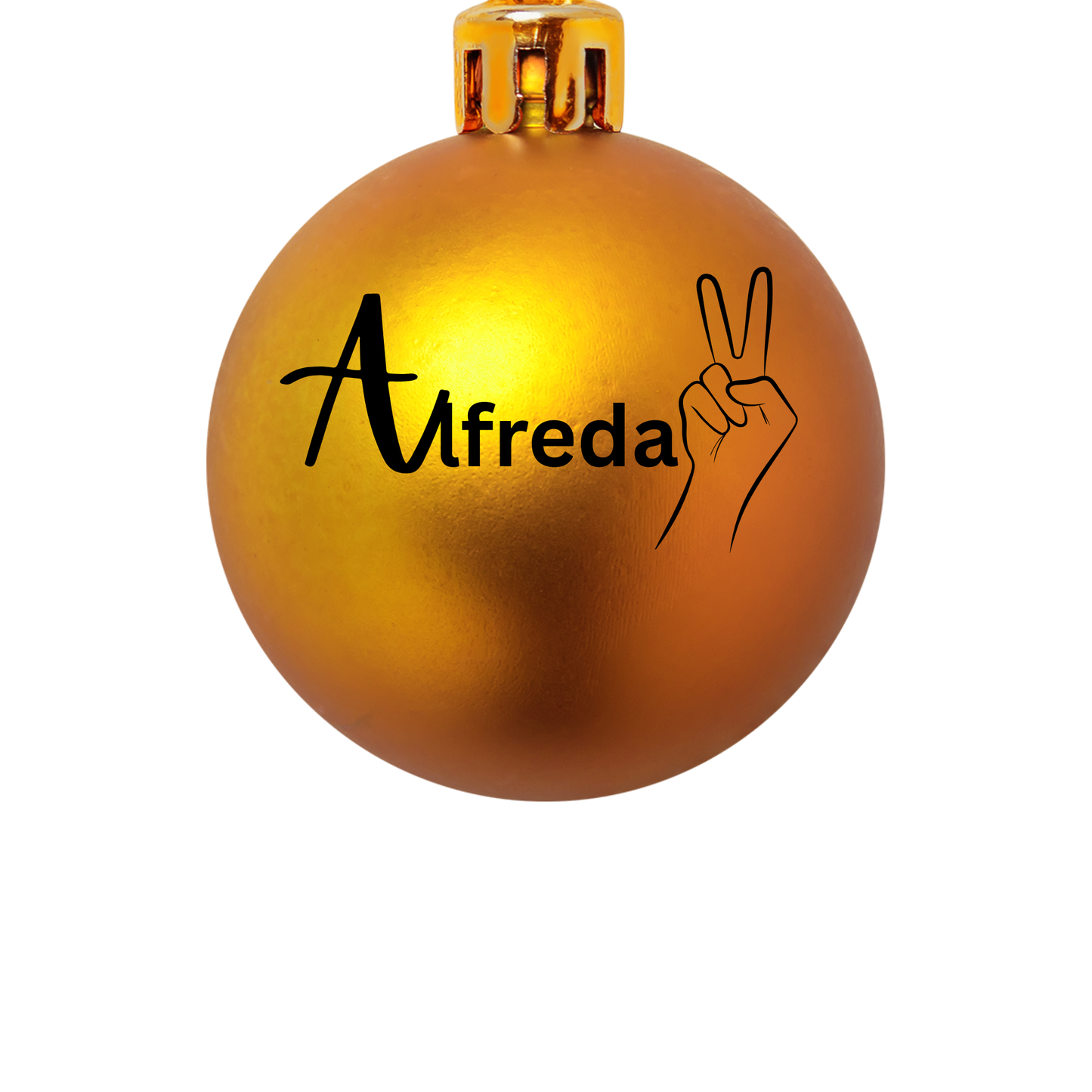 Monogram Christmas Ornaments