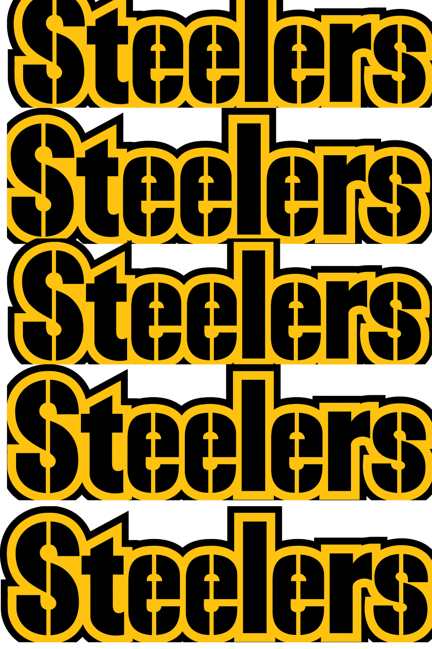 Steeler wrapping paper(Matte)