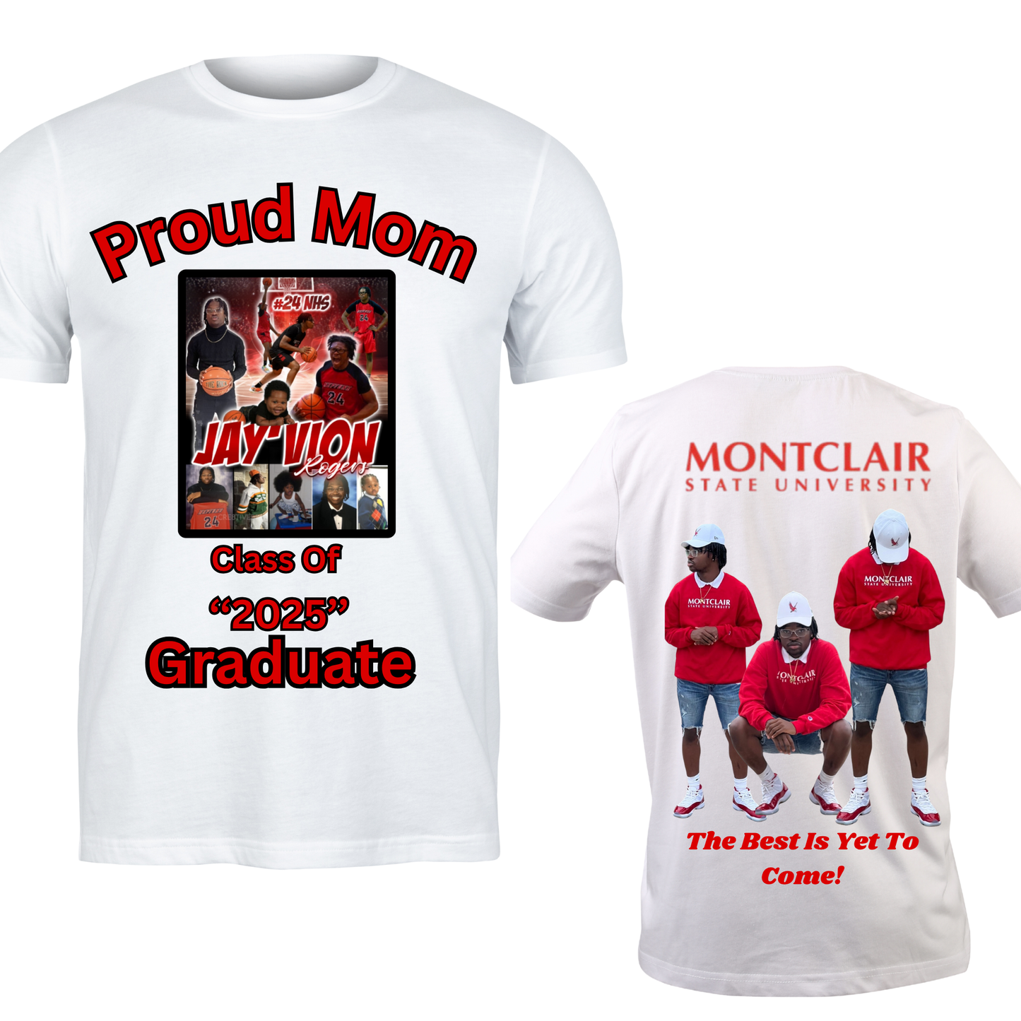 Proud Mom Front & back