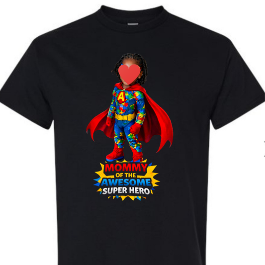 Autism Awareness Month- Super Hero ( Mommy)