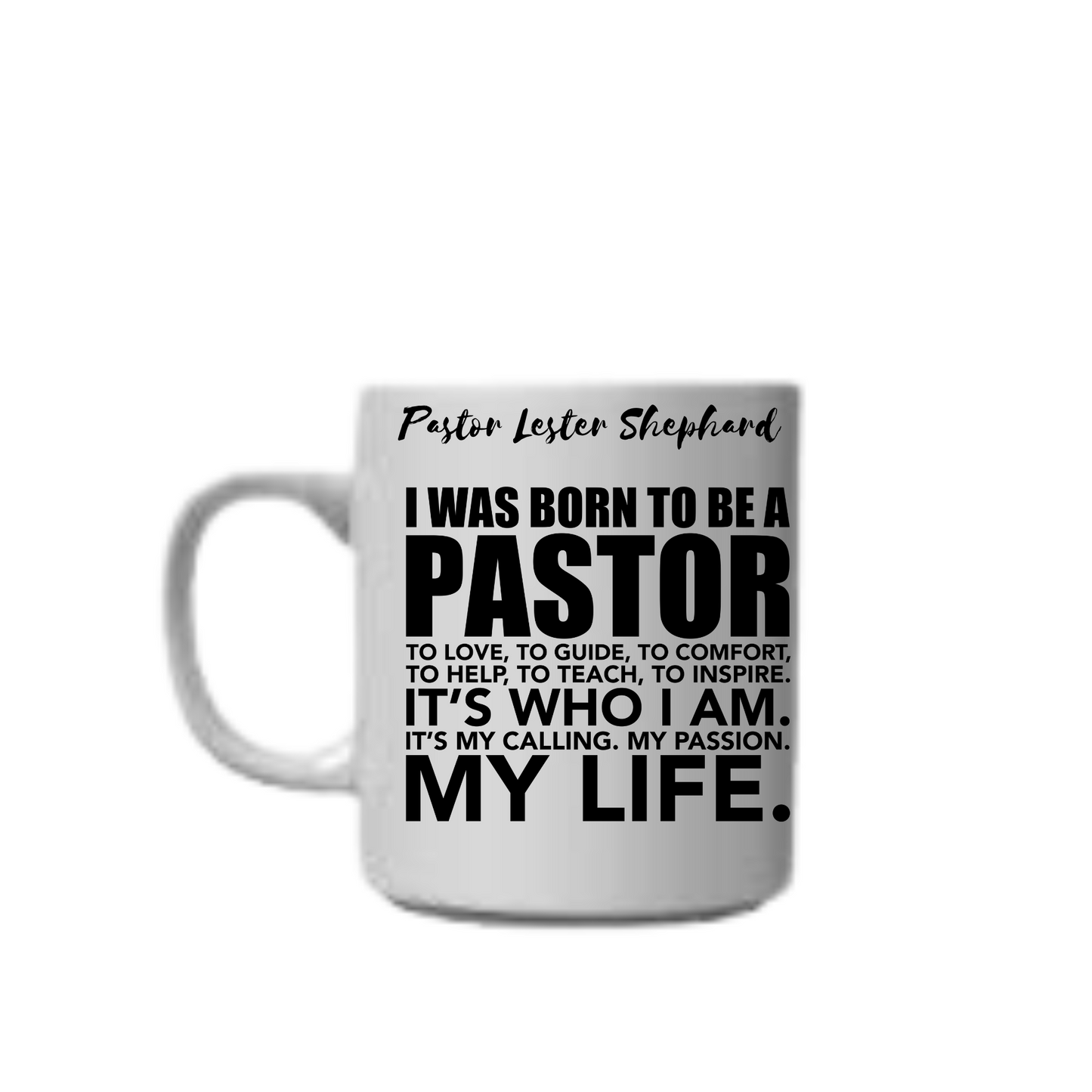 I was born to be a pastor Mugh