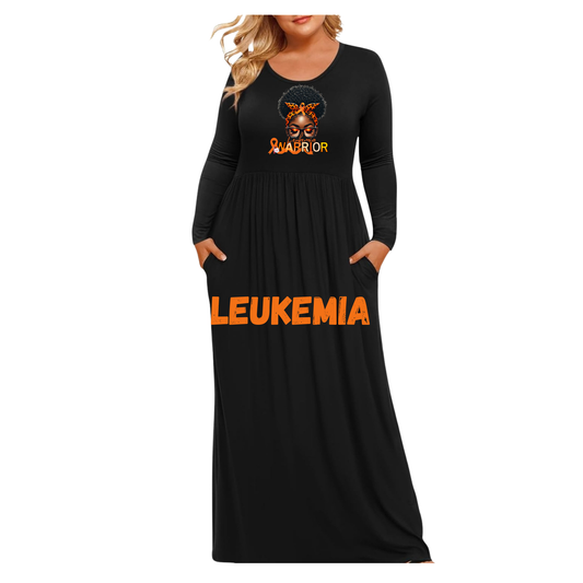 Leukemia Awareness Maxi Dress