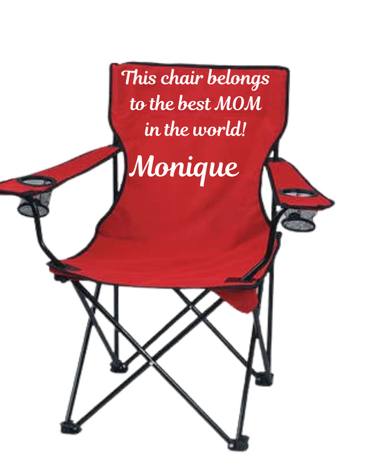 Red Lawn Chair