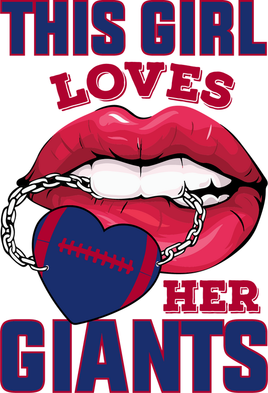 This Girl love Giant ( Matte)