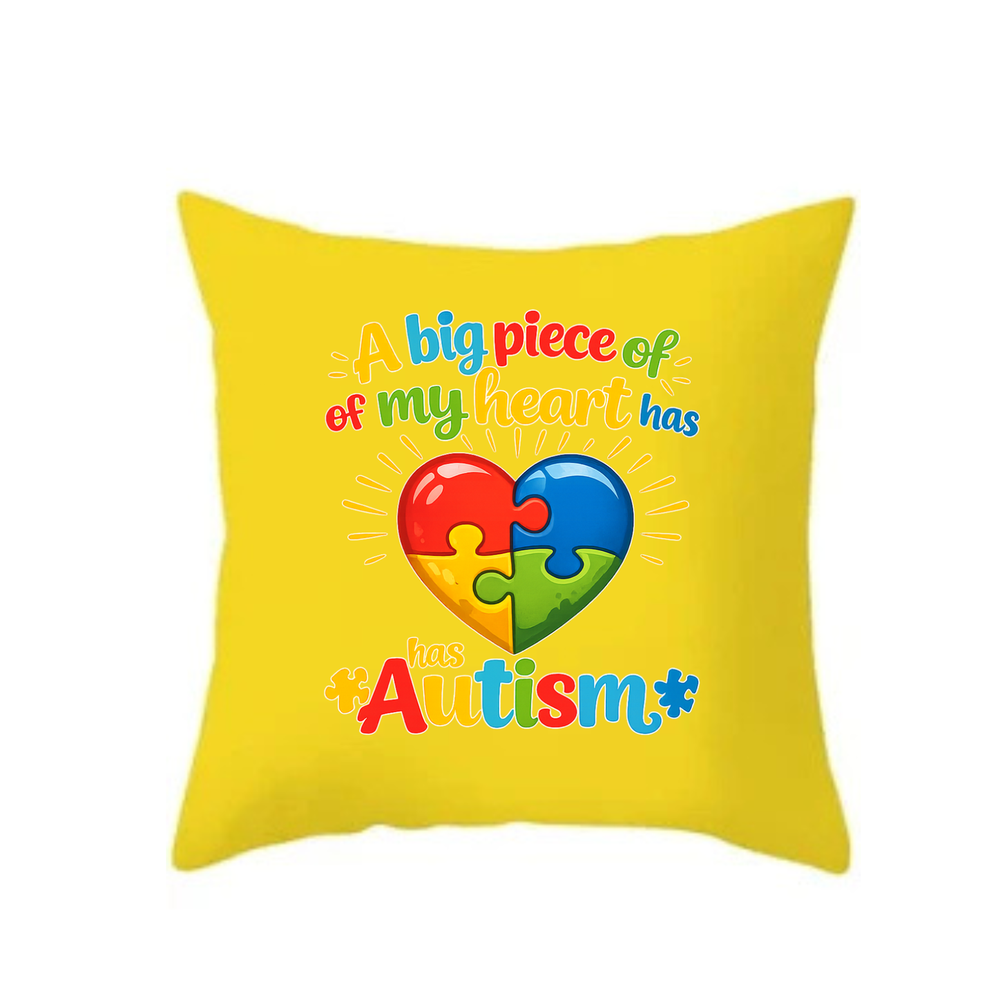 Pillow ( A big piece of my heart)