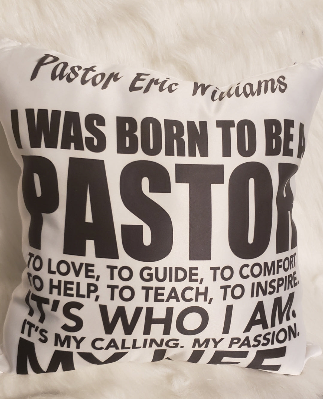 I was born to be a Pastor