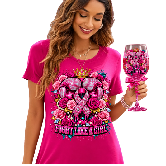 Short Sleeve Pink Dress & Wine Dress