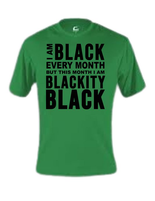 I am Black every month