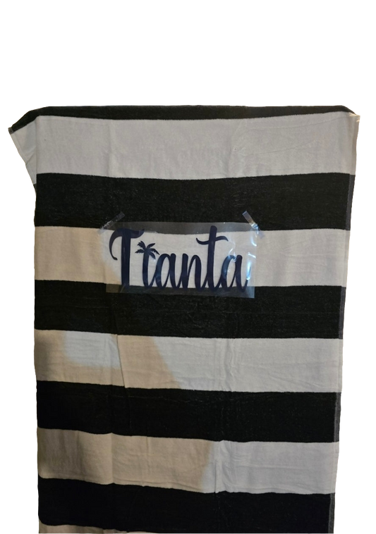 Personalize Beach Towels ( Just the name)