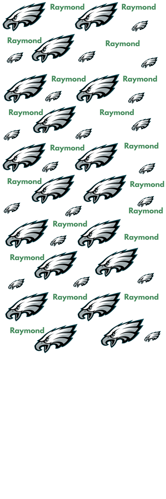 Philadelphia Eagle wrapping paper (Matte)