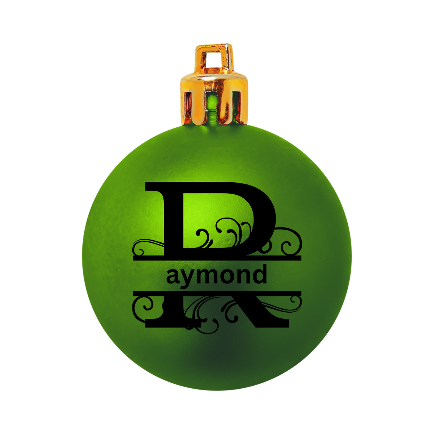 Monogram Christmas Ornaments